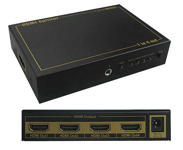 1 4 out HDMI Splitter $74.95
